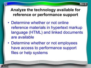 Multimedia Needs Assessment