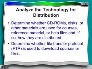 Multimedia Needs Assessment