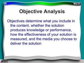 Multimedia Needs Assessment