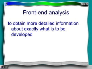 Multimedia Needs Assessment