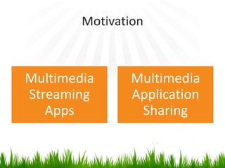 Multimedia Streaming (Networking) | PPTX
