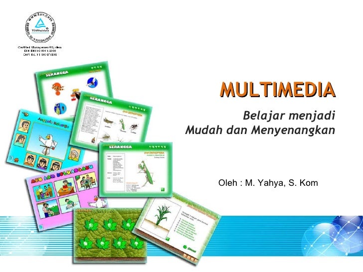 Pembelajaran Menggunakan Multimedia