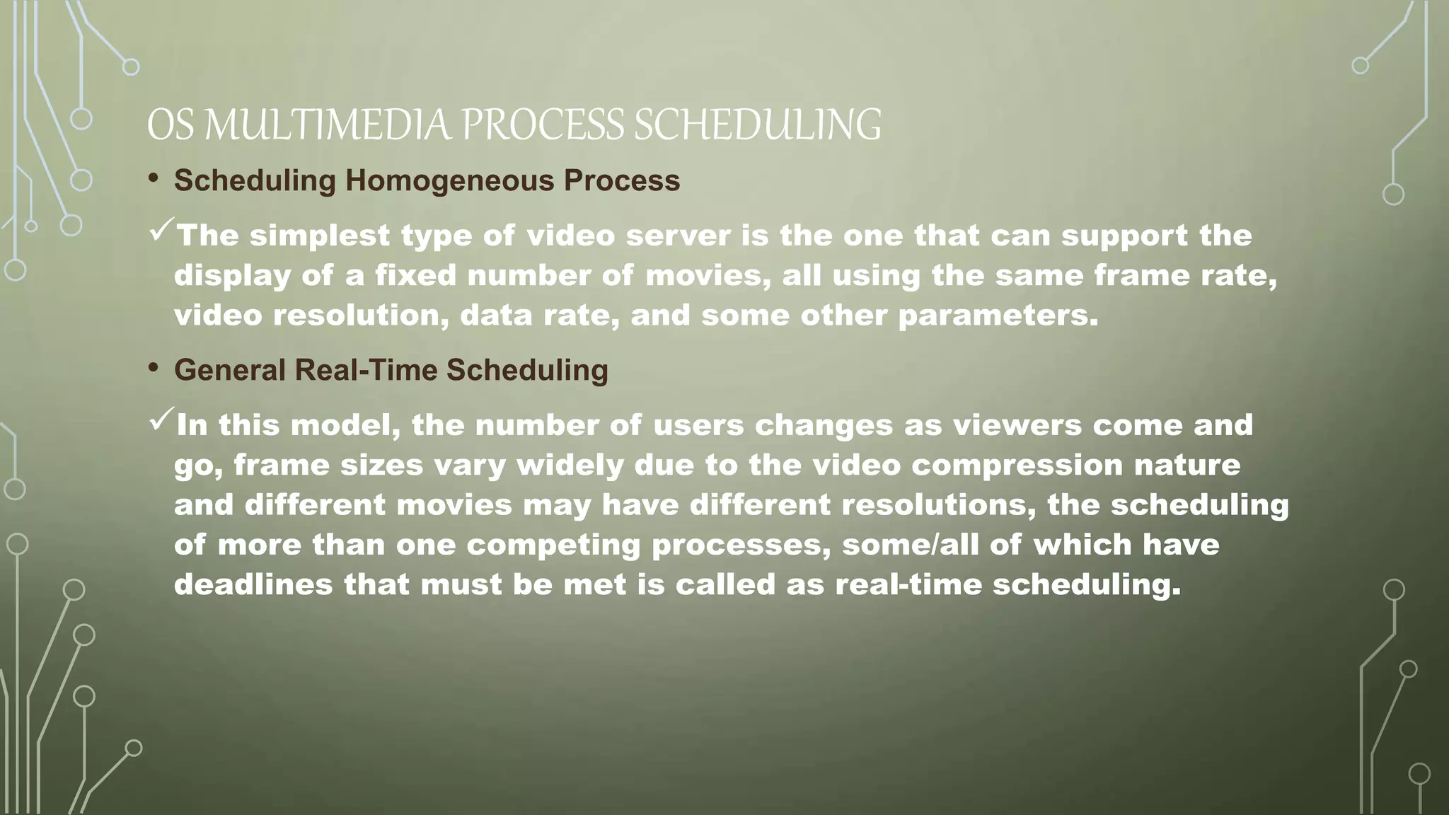 Multimedia operating system | PPTX