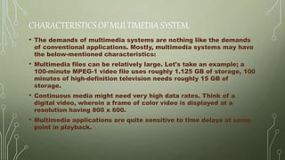 Multimedia operating system | PPTX | Operating Systems | Computer ...