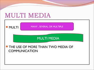 Multimedia ppt | PPT