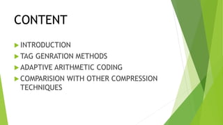 arithmetic and adaptive arithmetic coding | PPT | Free Download