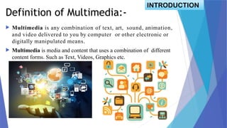 Multimedia Learning Definition Multimedia Lesson Planning for Teachers (ICT) | PPTX