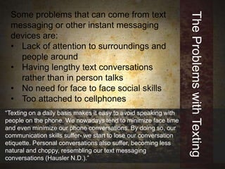 technology affecting communication skills