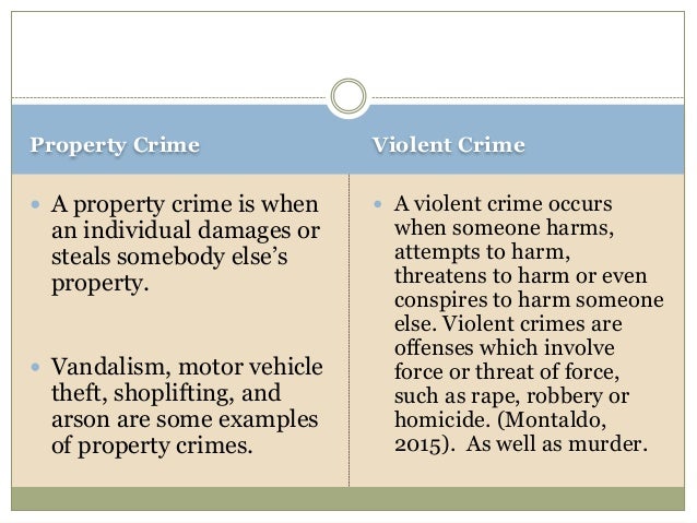 Crime & Violence