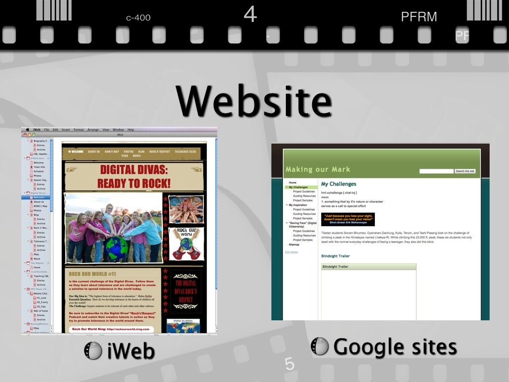 Multimedia Project Choices