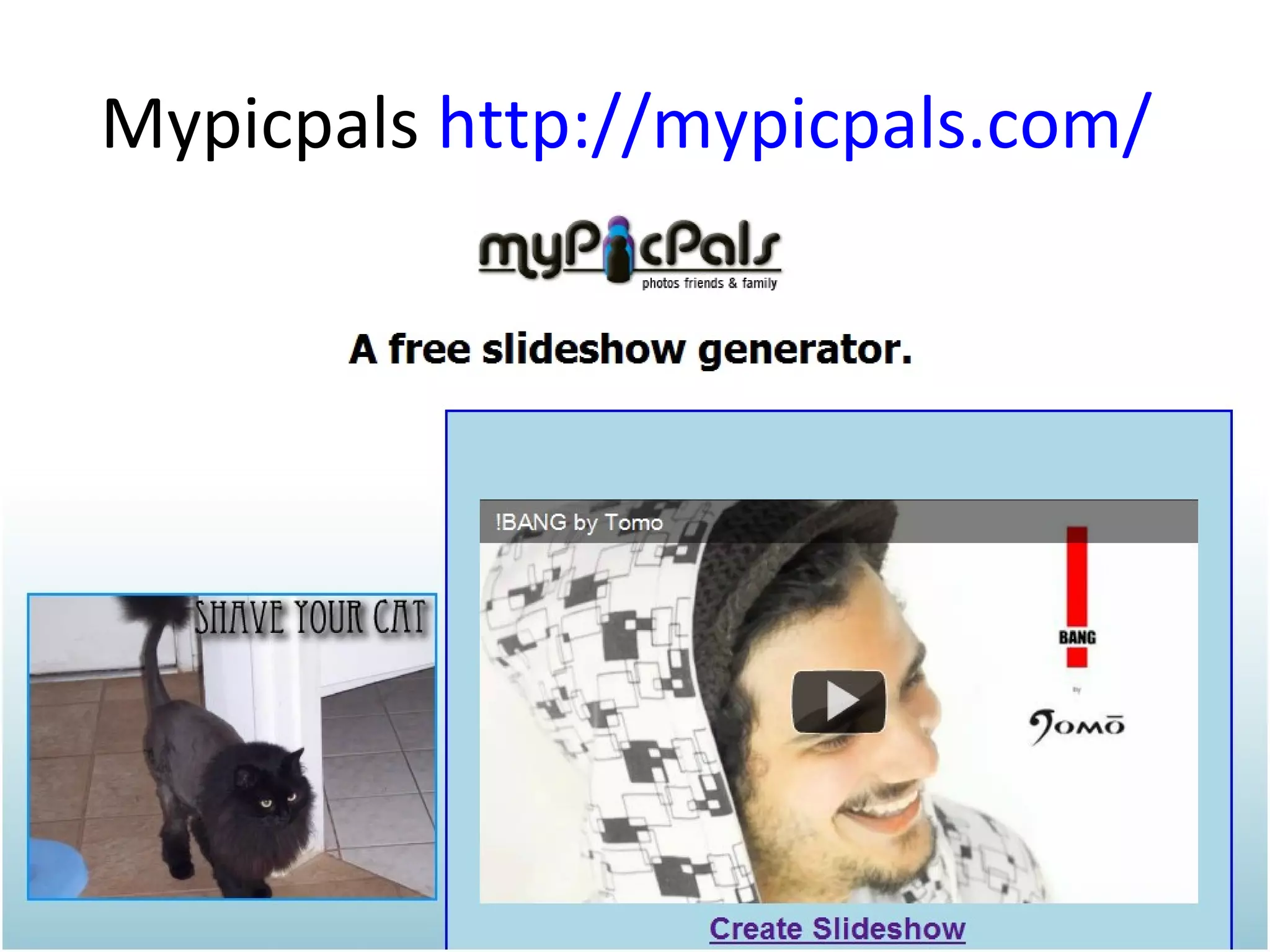Mypicpals http://mypicpals.com/
 