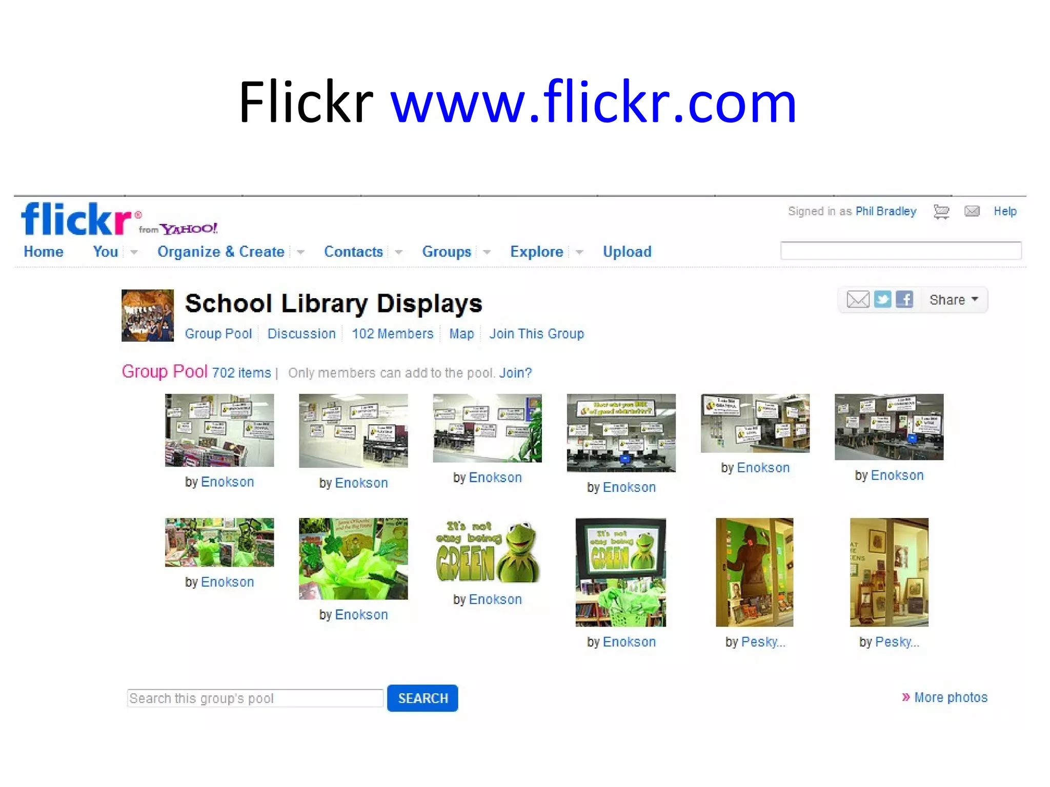 Flickr www.flickr.com
 