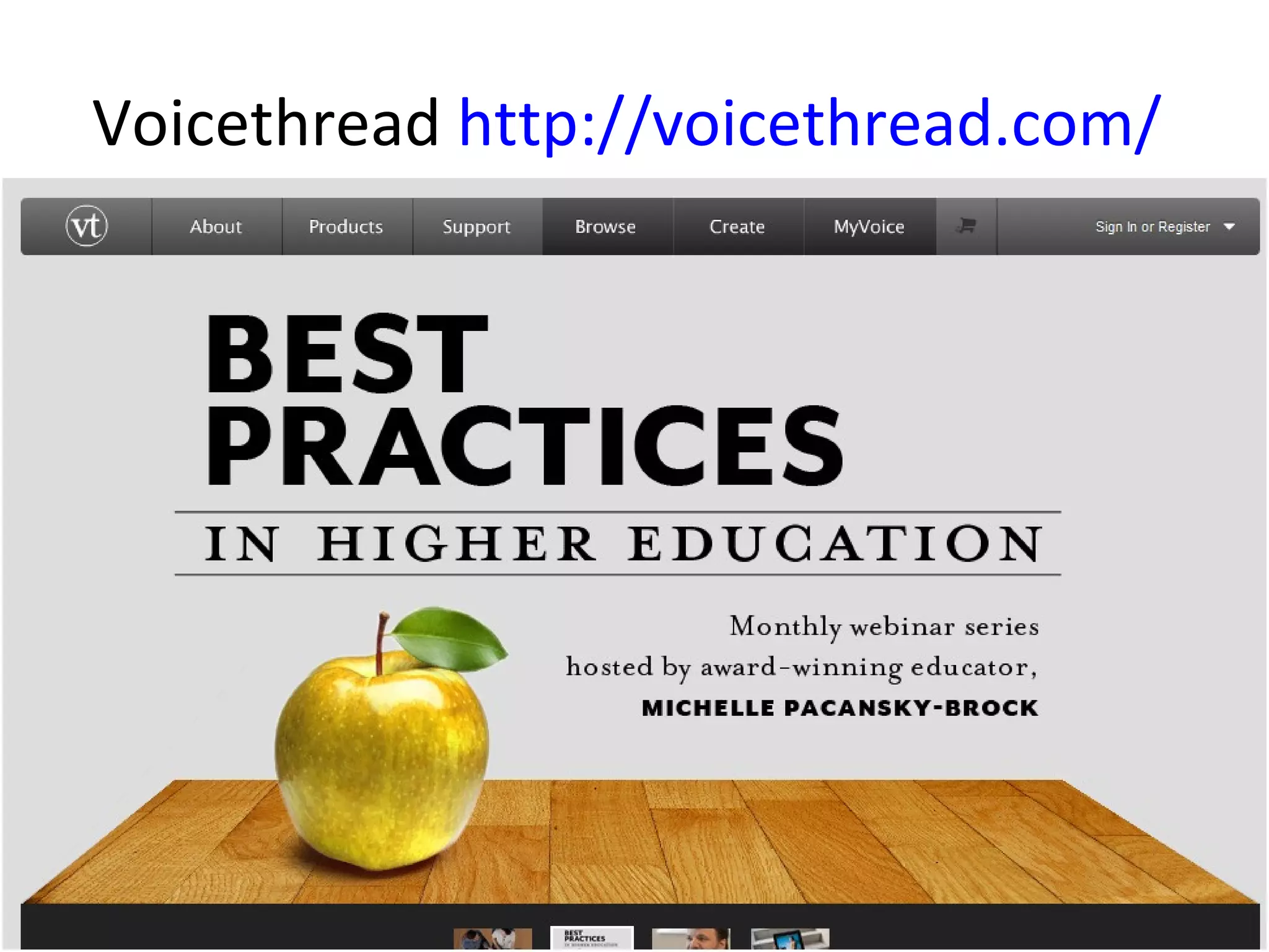 Voicethread http://voicethread.com/
 