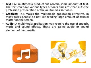 Multimedia seminar (1) | PPTX