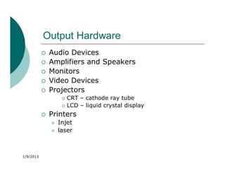 Multimedia software hardware | PDF