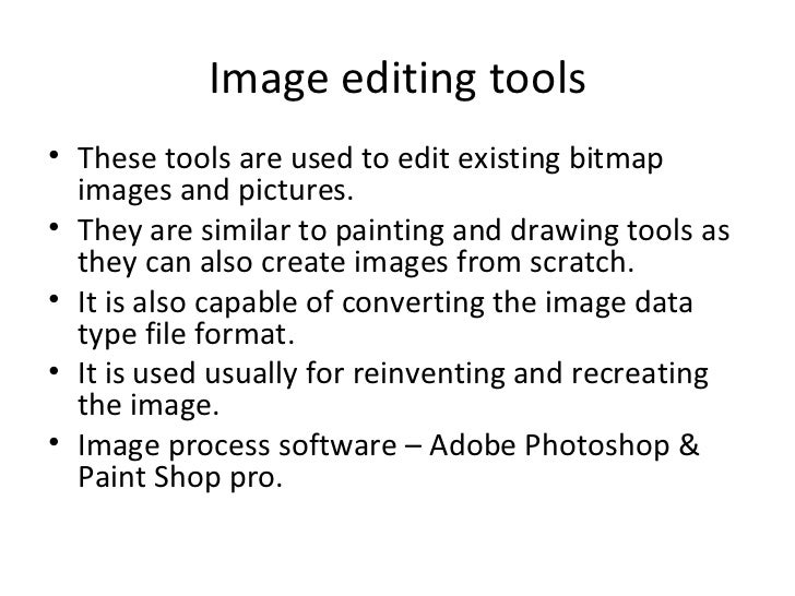 Multimedia software tools