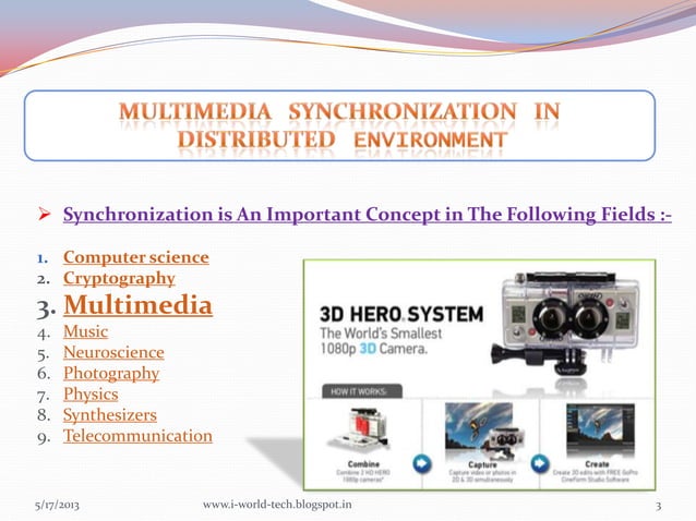 Multimedia synchronization | PPTX