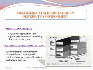 Multimedia synchronization | PPTX