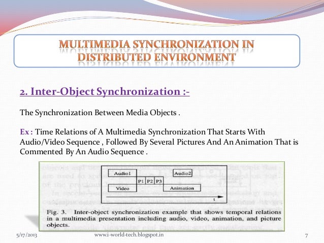 Multimedia synchronization