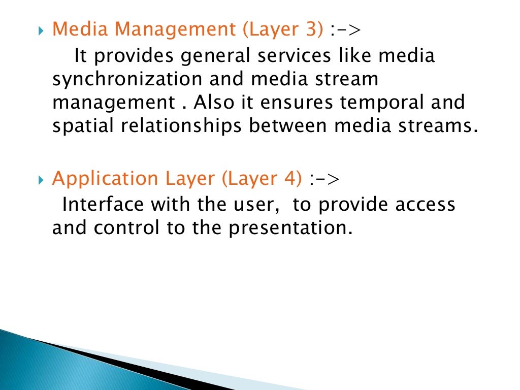Multimedia system, Architecture & Databases