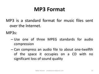 Multimedia System & Design Ch 4 Audio | PPTX