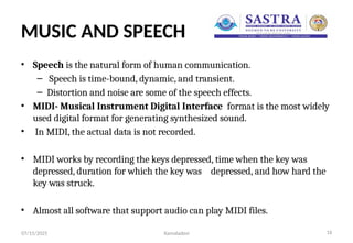 MULTIMEDIA SYSTEMS function and uses types | PPTX