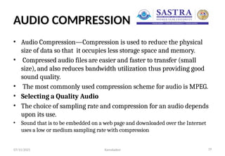 MULTIMEDIA SYSTEMS function and uses types | PPTX