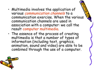multimedia_technologymultimedia_technology | PPT