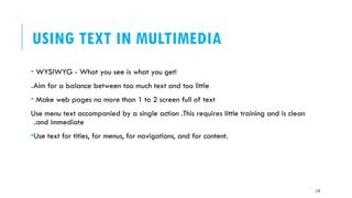 Multimedia Technology lecture (2)Text.pptx