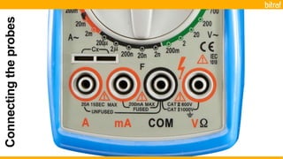 How to use a Multimeter | PPTX