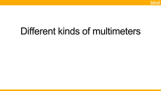 How to use a Multimeter | PPTX