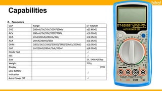 How to use a Multimeter | PPTX