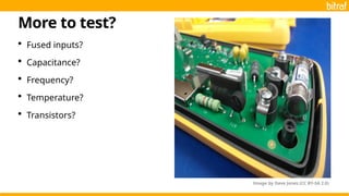 How to use a Multimeter (workshop slides) | PPTX