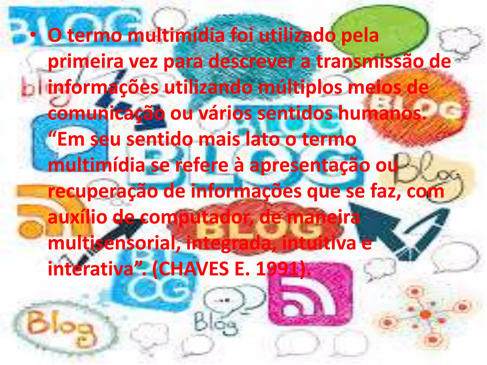 o que e Multimidia | PPT | Download Gratuito