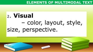 Multi Model Element MULTIMODAL.pptxMULTIMODAL.pptxMULTIMODAL.pptxMULTIMODAL.pptx