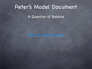 Multimodal Documents (NWP 2007)