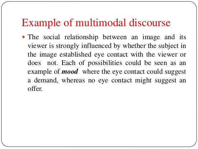 literature review on multimodal discourse analysis