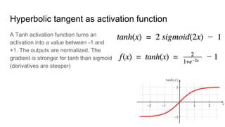 SoftMax as activation function
The Softmax function is a
wonderful activation function that
turns numbers aka logits into
...