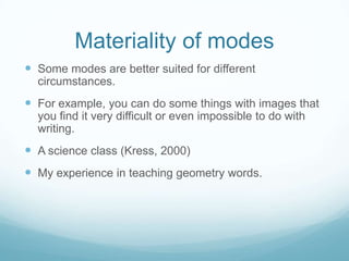 Multimodality | PPTX