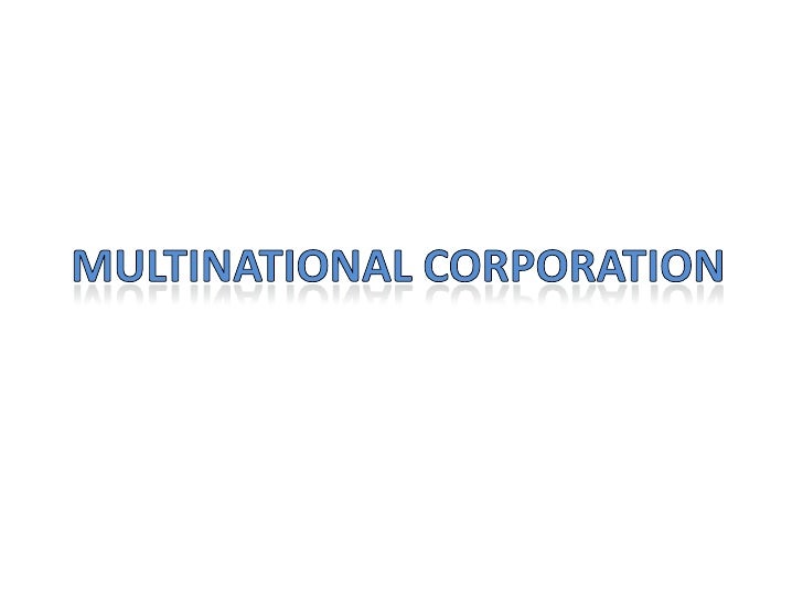Multinational