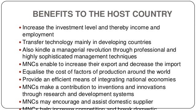 the contributions of multinational corporations Multinational companies opening up shop in a foreign country would increase gdp through inward foreign direct investments (fdi) their contribution to the. the contributions of multinational corporations Multinational companies opening up shop in a foreign country would increase gdp through inward foreign direct investments (fdi) their contribution to the.