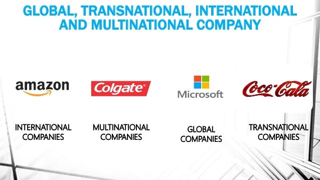  Multinational  corporation  IB