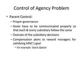 Multinational financial managment | PPT