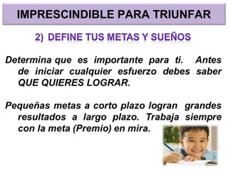 IMPRESCINDIBLE PARA TRIUNFAR
 