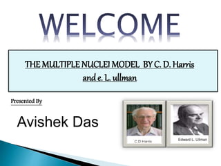 Presented By
Avishek Das
THE MULTIPLE NUCLEI MODEL BY C. D. Harris
ande. L. ullman
 