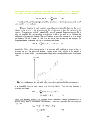 Multi objective economic load dispatch using hybrid fuzzy, bacterial | PDF