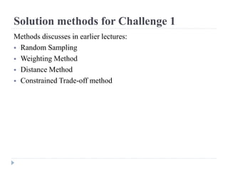 Multiobjective optimization and trade offs using pareto optimality | PDF