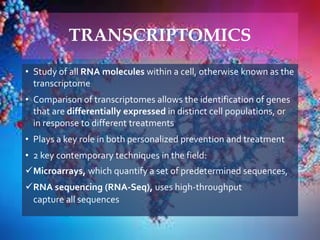 Multi Omics Approach in Medicine | PPTX