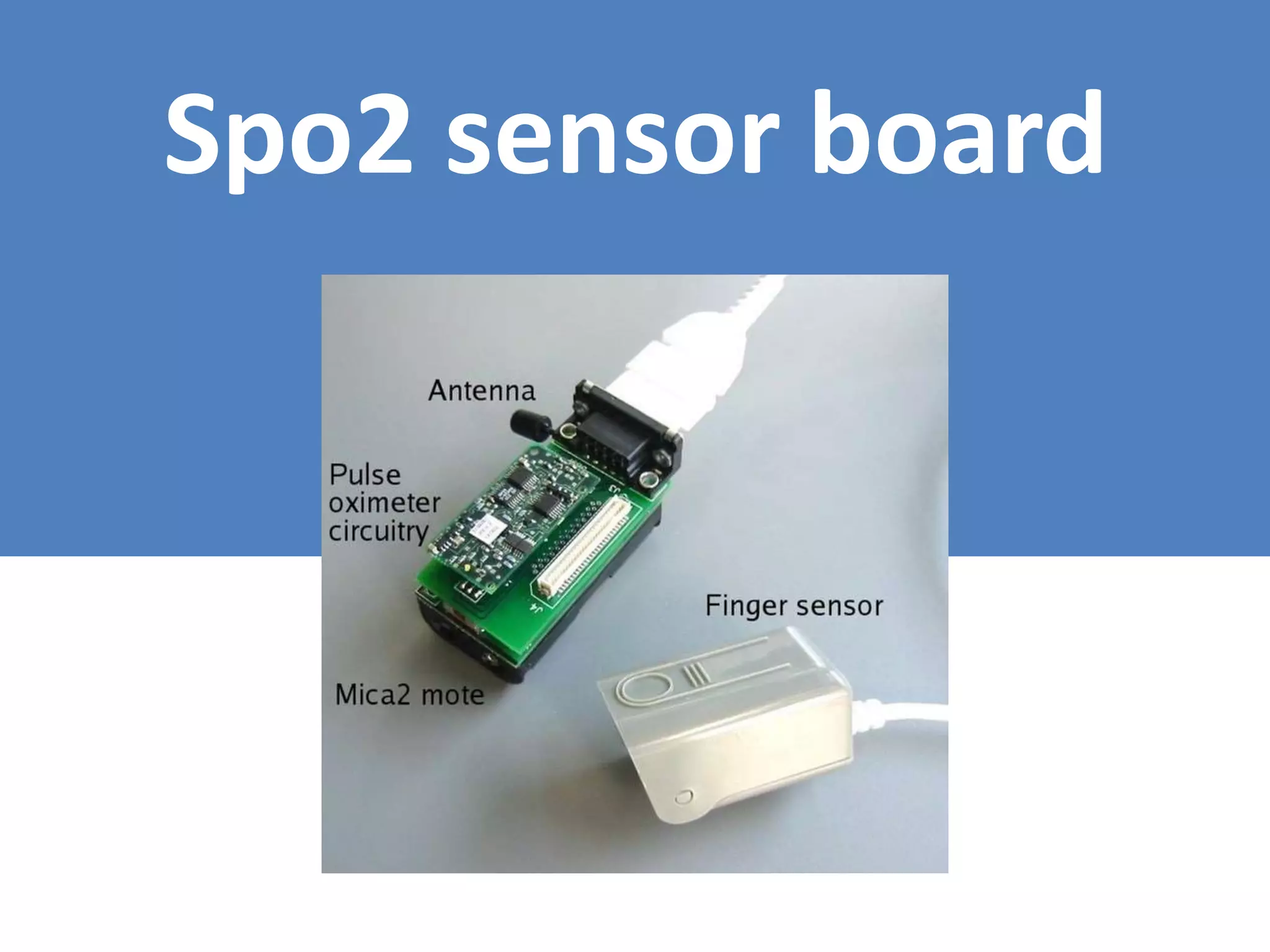 Spo2 sensor board
 