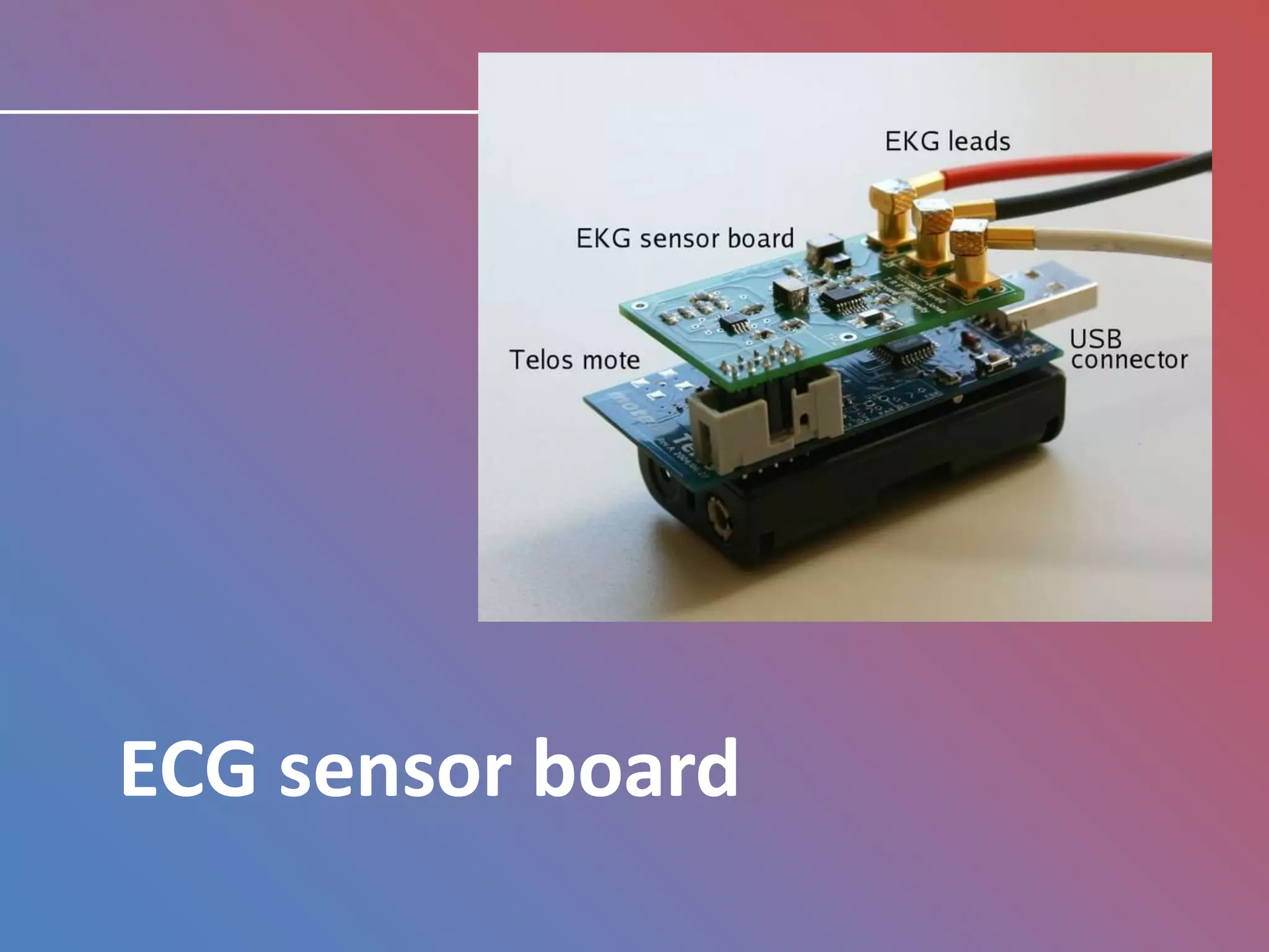 ECG sensor board
 